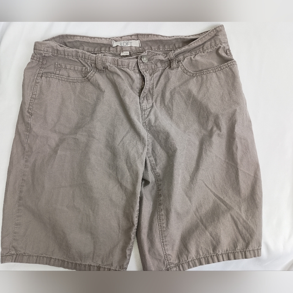 2/$30 LOFT Gray Shorts-(#1,394)